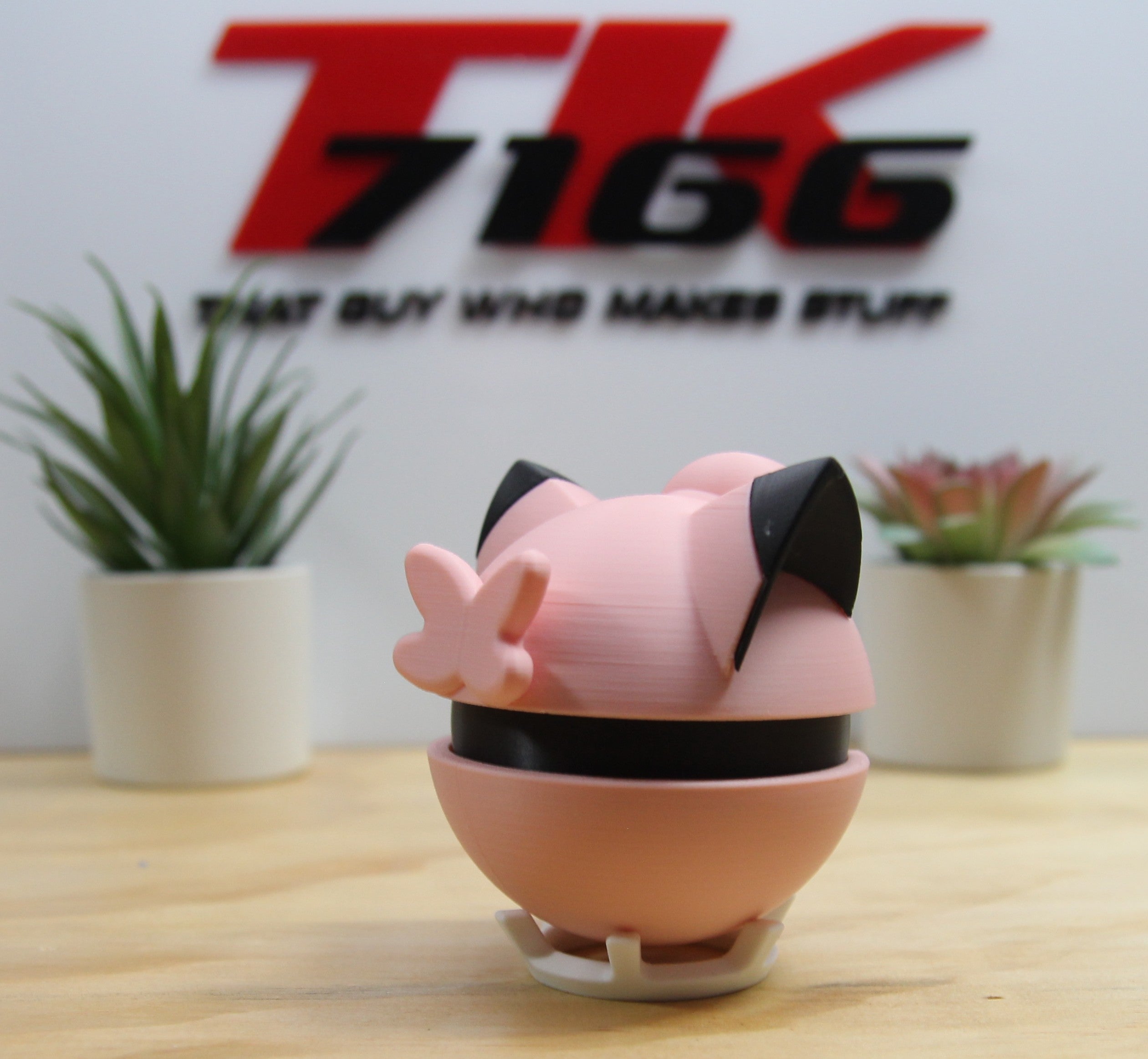 Clefairy Pokeball - 3d Printed