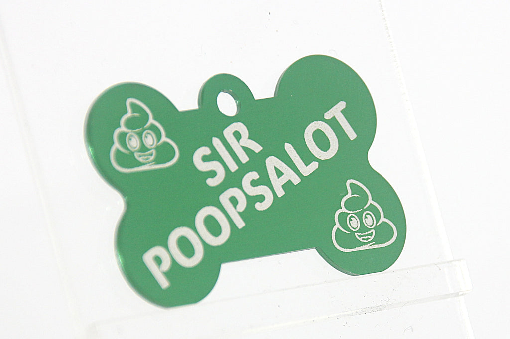 Personalised Laser Engraved Dog Name Tag 🐾