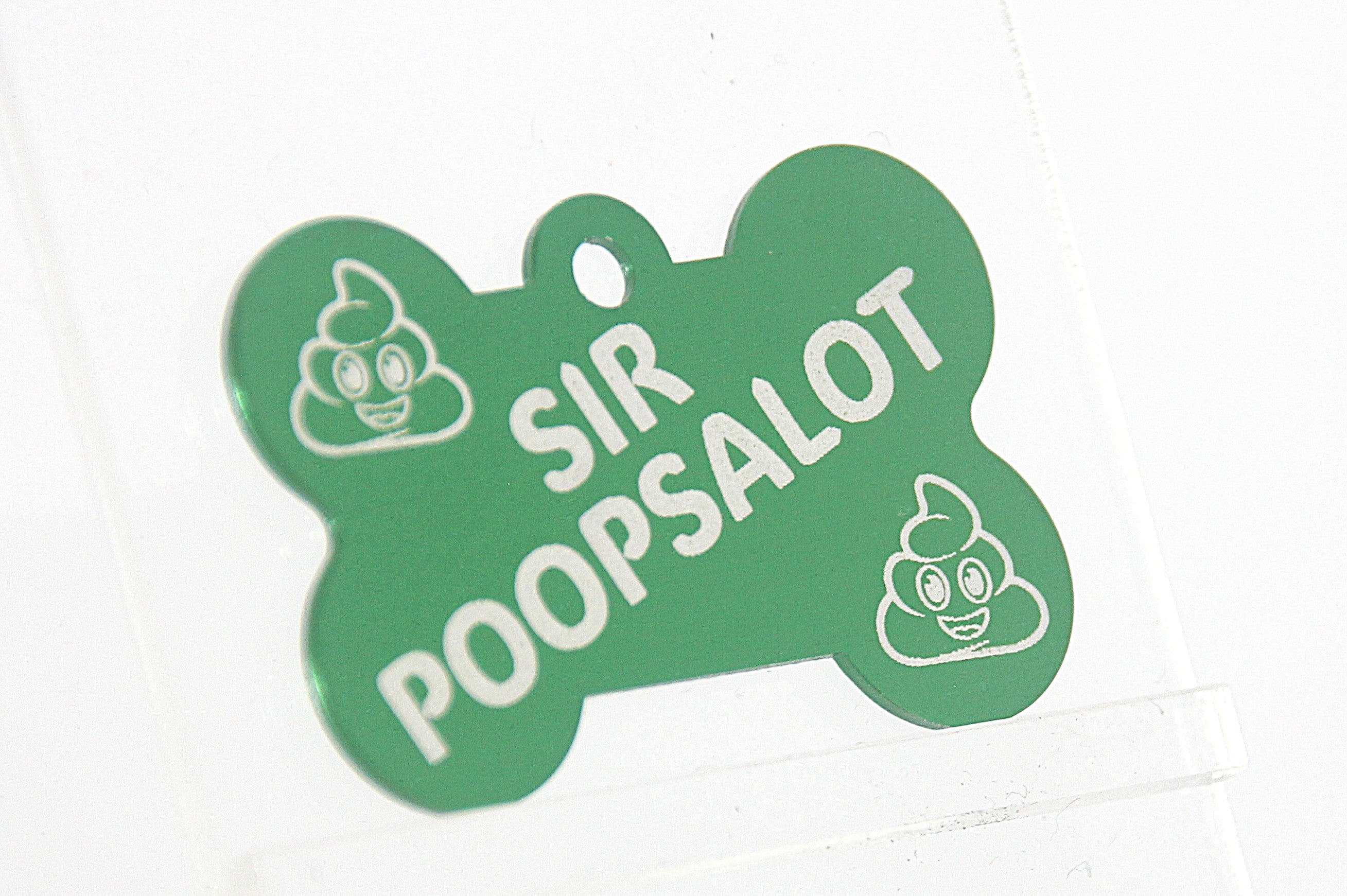 Personalised Laser Engraved Dog Name Tag 🐾