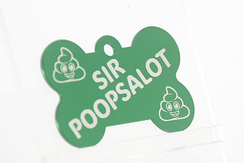 Personalised Laser Engraved Dog Name Tag 🐾