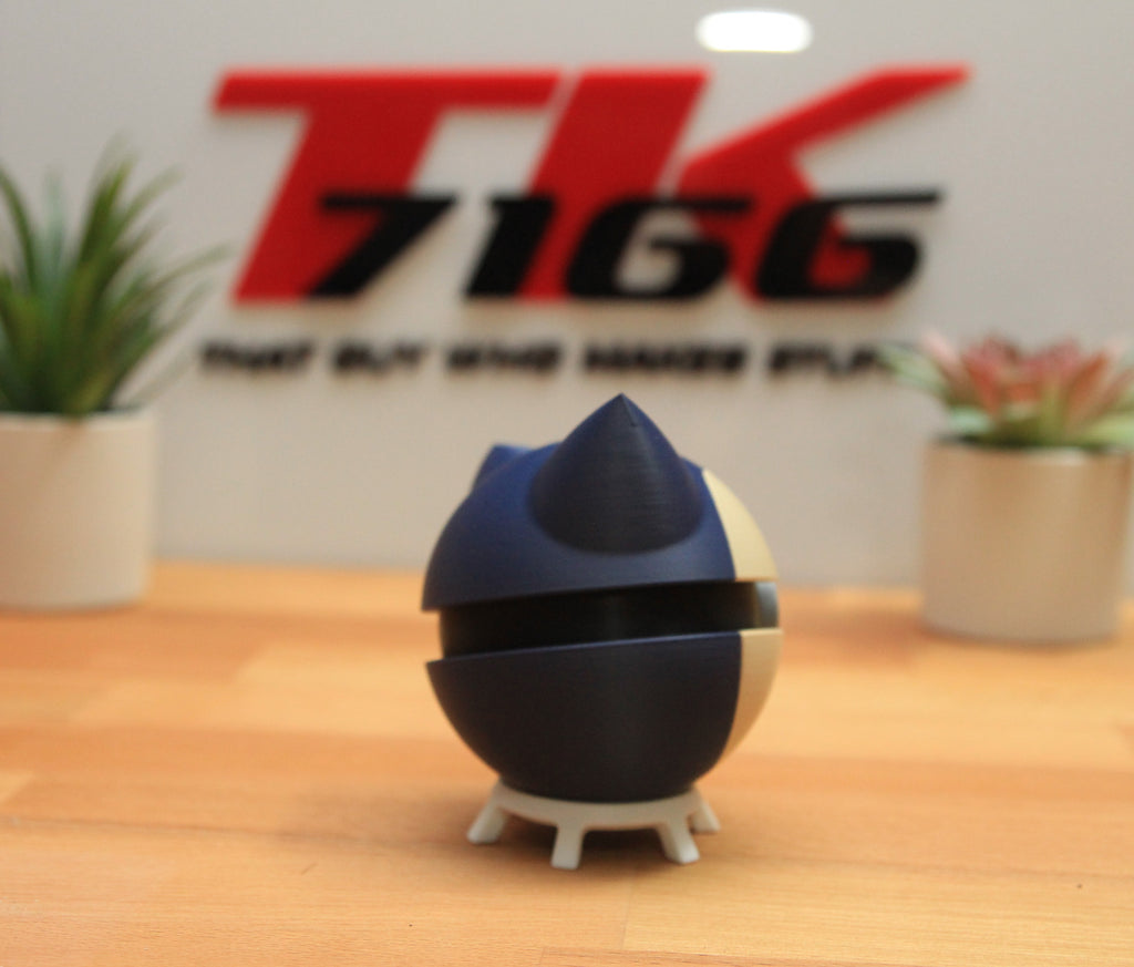 Snorlax Pokeball - 3d Printed