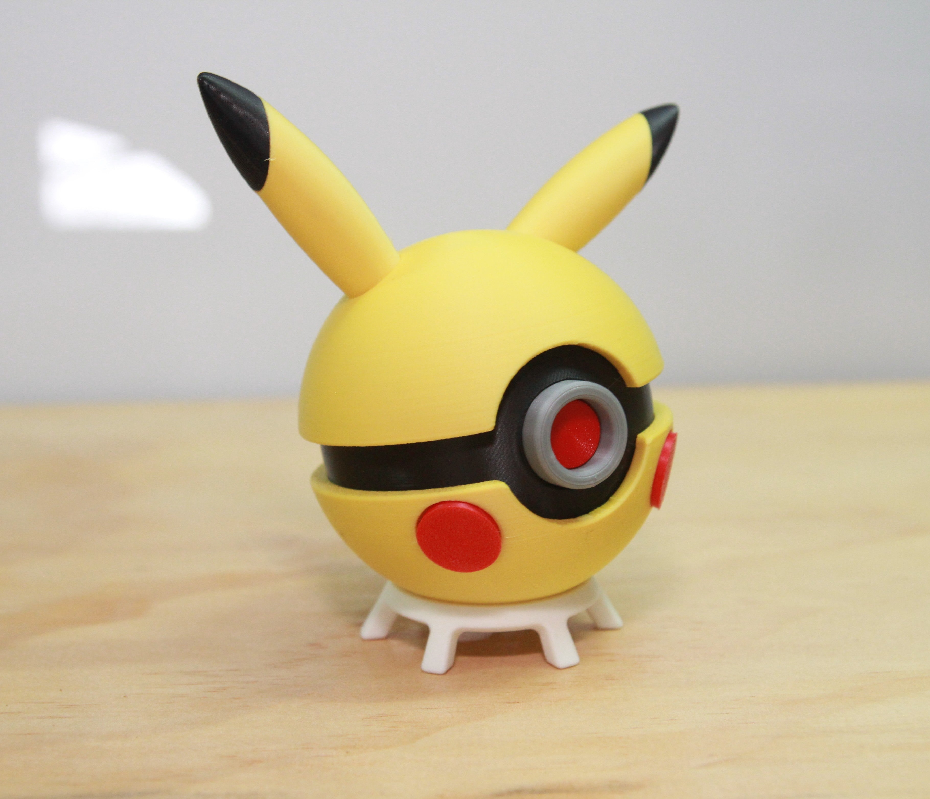 Pikachu Pokeball - 3d Printed