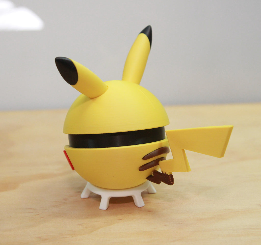 Pikachu Pokeball - 3d Printed